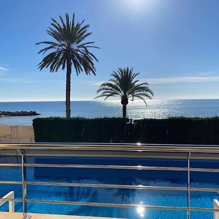 Seaview Lovers At 1St Line With Pool Santa Pola Bagian luar foto
